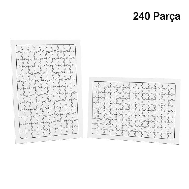 Puzzle parçaları yığını
