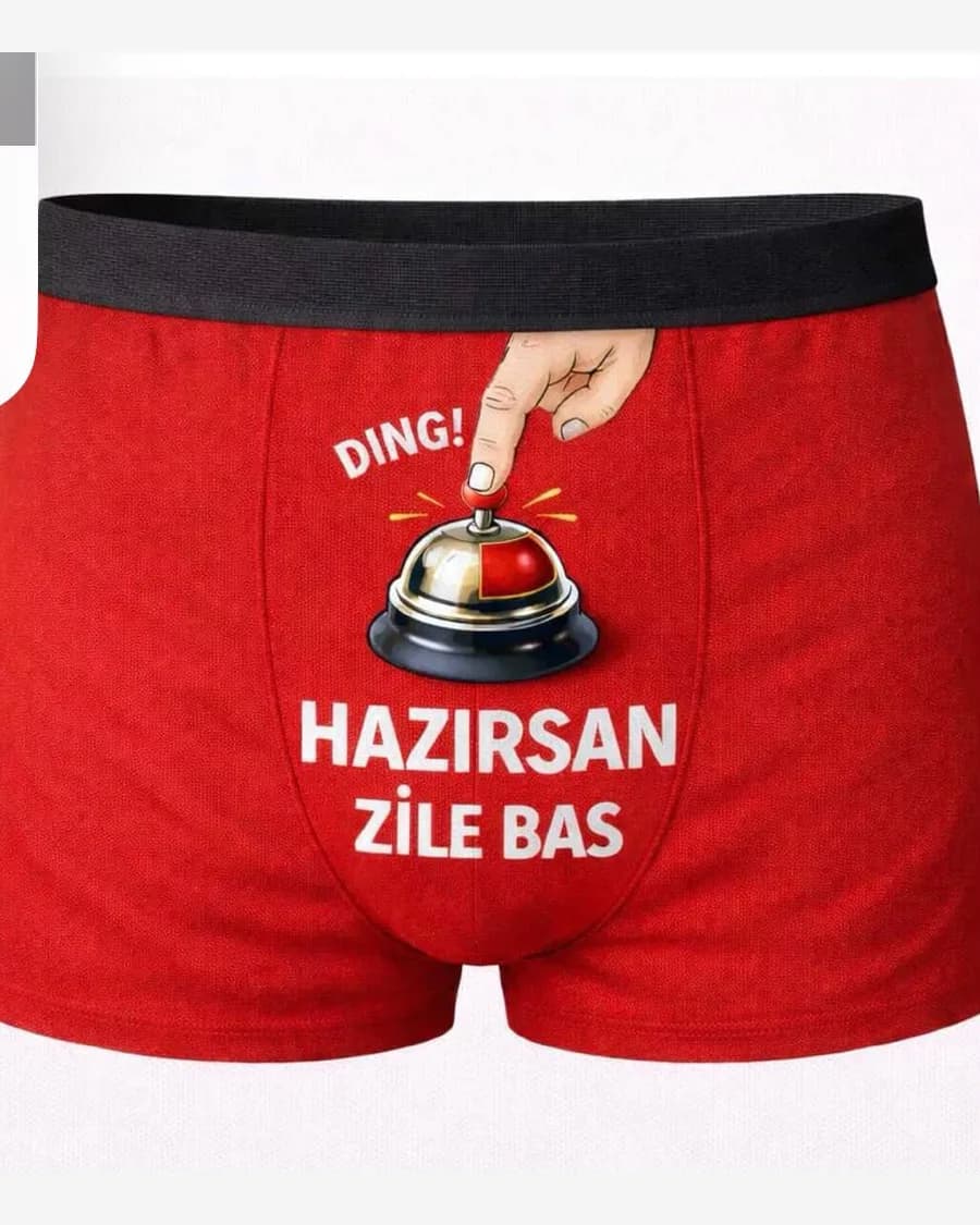 Zil Temalı Esprili Boxer
