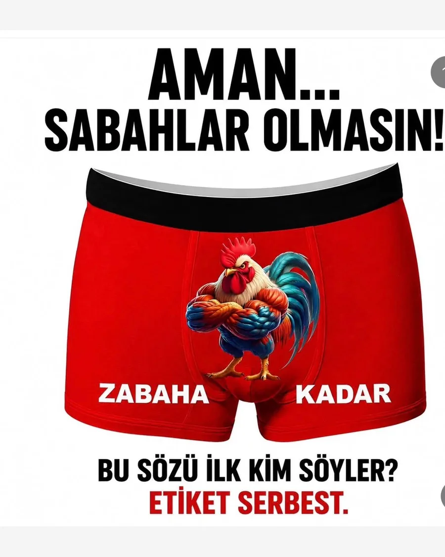 Sabah Temalı Esprili Boxer