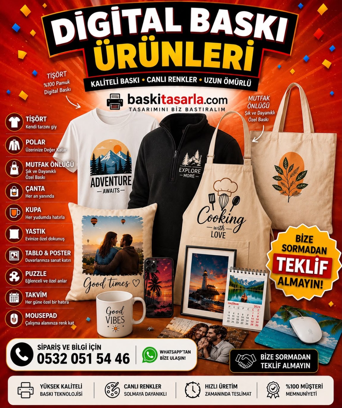BaskıTasarla kişiye özel baskı ürün kataloğu 18